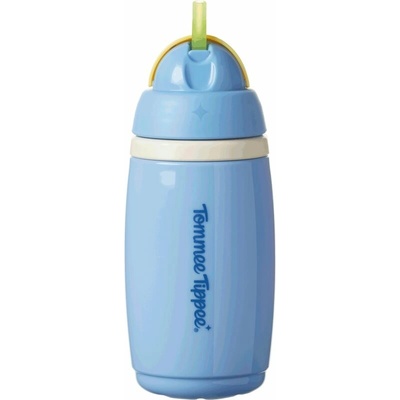 Tommee Tippee Active Cup hrnček s rúrkou Blue 266 ml