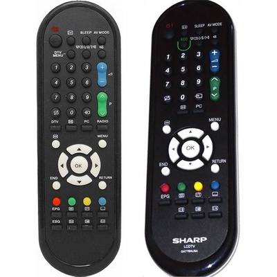 съвместим Sharp ga779wjsa, rrmcga779wjsa - заместител дистанционно управление (ga779wjsa, rrmcga779wjsa)