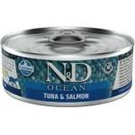 N&D OCEAN Adult Тон и Сьомга 70g (L3-02031)