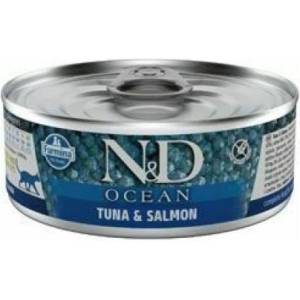 N&D OCEAN Adult Тон и Сьомга 70g (L3-02031)
