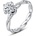 Silenti Jewelry Сребърен пръстен "Отдаденост" - 7 - 54.5мм (17.2мм диам. )