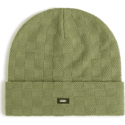 VANS Check Tall Cuff Beanie LODEN GREEN