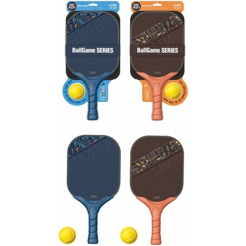 Rakety plážové 2 ks + loptička plast 42cm