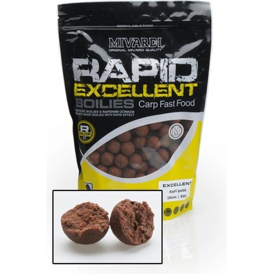 Boilies Rapid Excellent - Kaprí guláš (950g | 20mm)