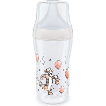 Nuk Шише Nuk Perfect Match - Disney , Temperature control, PP, 260 ml, размер М, Тигър (10216309)
