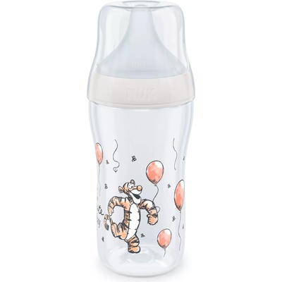 Nuk Шише Nuk Perfect Match - Disney , Temperature control, PP, 260 ml, размер М, Тигър (10216309)