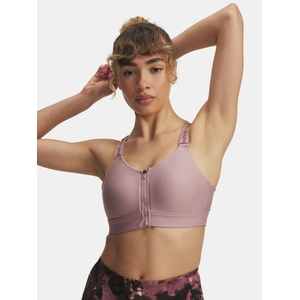 Under Armour Дамски сутиен Under Armour UA Infinity High Zip 2.0 Bra-PNK Under Armour | Rozov | ЖЕНИ | S D-DD