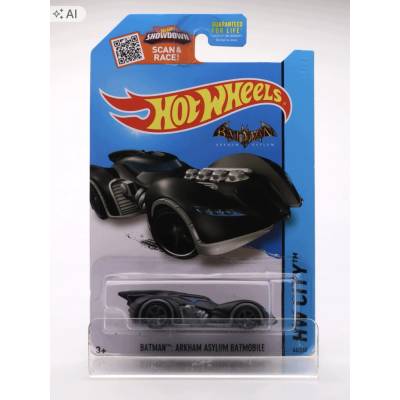 Mattel Hot Wheels Batman Arkham Asylum Batmobile