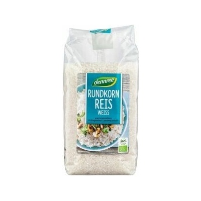 Dennree rýže kulatozrnná bílá bio 1 kg