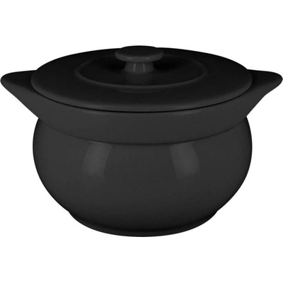 RAK Porcelain Chef's Fusion mísa na polévku s poklicí černá 15 cm
