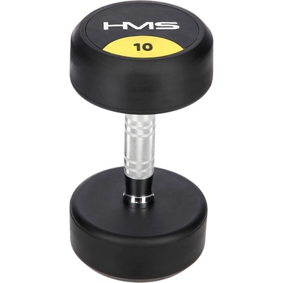 HMS HG Pro Pogumovaná jednoruční činka 10 kg