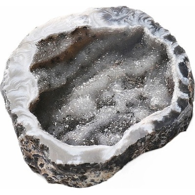 Nefertitis Achát peříčkový geodka NF665 - XXL - cca 4 - 6 cm