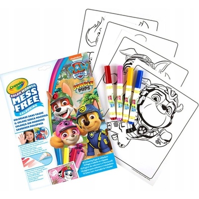 Crayola: Color Wonder Tlapková patrola vybarvování bez rozmazání