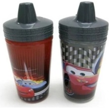 TFY Disney Cars termo hrneček s pítkem 2-pack 270 ml