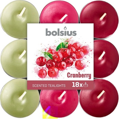 Bolsius Aromatic Lovely Cranberry 18 ks