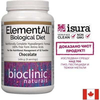 Natural Factors Елементна диета - ElementAll Biological Diet с вкус на шоколад, 1404 g прах Natural Factors (9236 BCN)