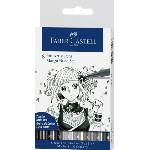 Faber-Castell 82.2942 Комплект маркери Manga Basics 8 бр (82.2942)