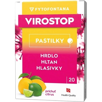 Fytofontana Virostop pastilky citrus 20 ks