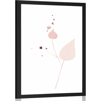 Plakát s paspartou listy v jednoduchém provedení - 40x60 no frame
