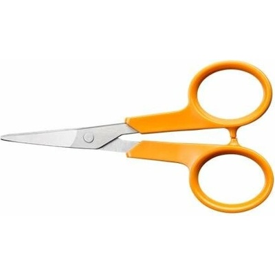 Nožnice na manikúru, 10 cm, ohnuté, FISKARS Classic, oranžové
