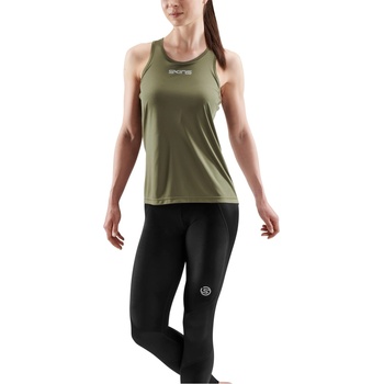 Image 1 of Skins Women's Performance Gym Vest - Khaki