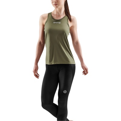 Skins Women's Performance Gym Vest - Khaki