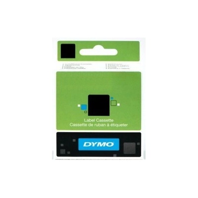 Páska Dymo D1- 12mm x 7m černý/bílý