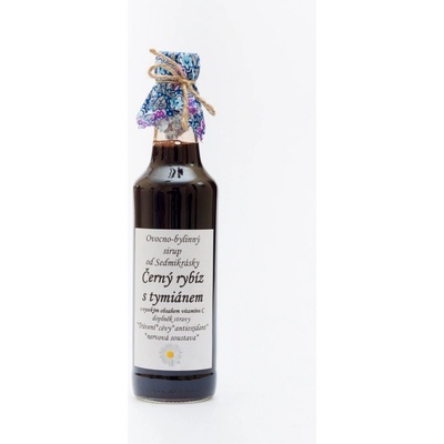 Sedmikráska ovocno-bylinný sirup Černý rybíz s tymiánem 500 ml