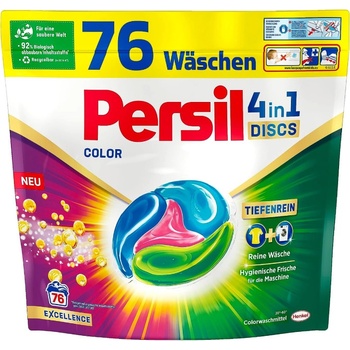 Persil Discs Color 4v1 pracie kapsule 76 PD
