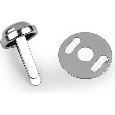 Prima-obchod Dvounožkový hřeb / kovové nožičky na kabelky Ø10 mm, barva 1 barva nikl