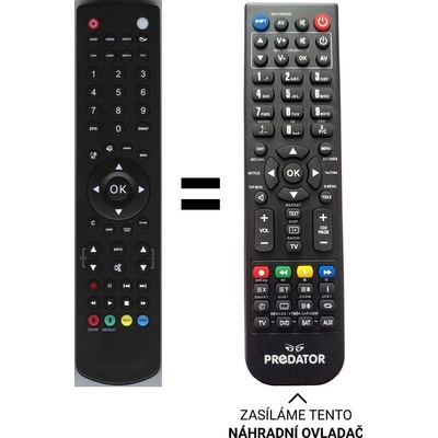 Diaľkový ovládač Emerx GoGEN TVL22555LEDRR