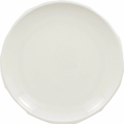 RAK Porcelain Talíř řezaný mělký 24 cm bílá RAK-STCP24OC18