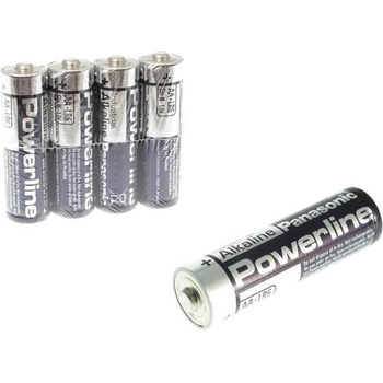 Image 1 of Батерии Panasonic Alkaline Powerline AA LR6 4 бр