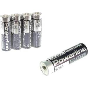  Батерии Panasonic Alkaline Powerline AA LR6 4 бр