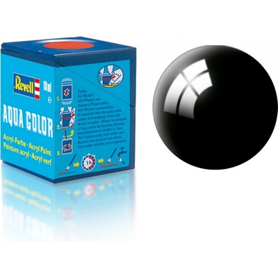 Revell Barva akrylová 36107 leská černá black gloss