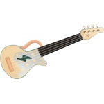 Hape Дървена играчка Hape - Укулеле Rock n Roll, Синьо (H0626)
