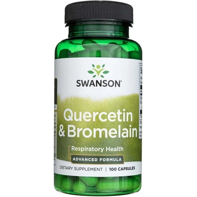Swanson Kvercetin Quercetin a Bromelin 100 kapsúl
