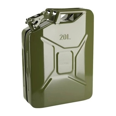 JerryCan Kanister kovový na PHM 20 l zelený