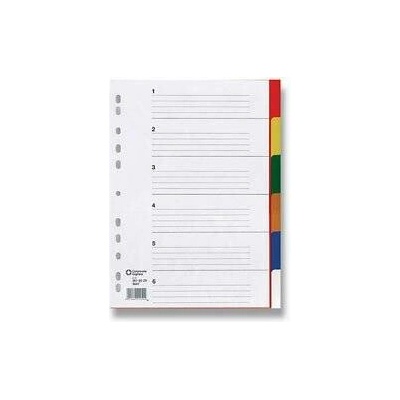CEX - barevný rozlišovač - 6 listů A4