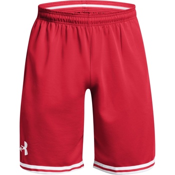 Under Armour Мъжки къси панталони Under Armour Perimeter 10in Shorts Mens - Red/White