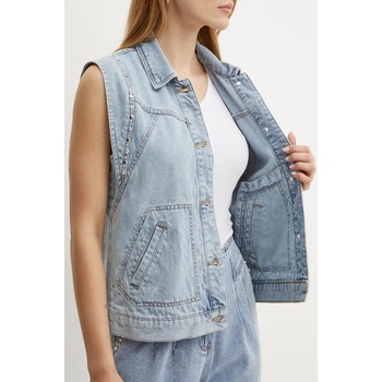 Morgan Дънков елек Morgan GAK дамски в синьо преходен модел GAK (GAK)