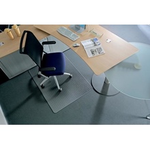 RS Office Ecoblue Podložka na tvrdý povrch tvar E 120 x 150 cm