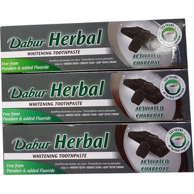 Dabur bělicí s aktivním uhlím 100 ml