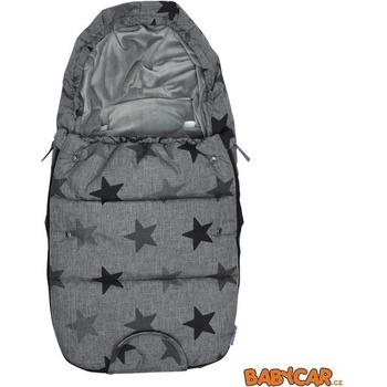 Dooky footmuff S STARS DeLuxe šedý