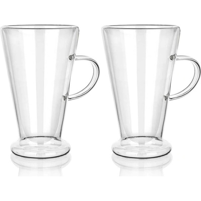 BANQUET Sada skleněných hrnků DOBLO 2 x 400 ml – Zboží Dáma BANQUET Sada skleněných hrnků DOBLO 2 x 400 ml – Zboží Dáma