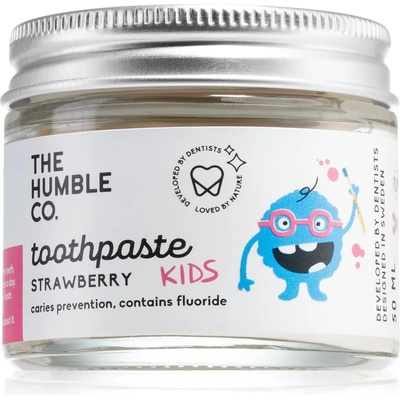 The Humble Co. The Humble Co. Natural Toothpaste Kids натурална детска паста за зъби с аромат на ягода 50ml