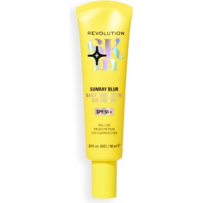 Revolution Beauty Skincare Sunray Blur Daily Protection Sunscreen SPF 50+ with Niacinamide 50 ml