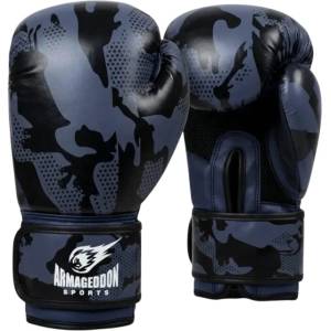 ARMAGEDDON Boxing Gloves - Blue Camo [2 бр. ] 14 oz
