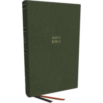 Nkjv, Single-Column Reference Bible, Verse-By-Verse, Leathersoft, Green, Red Letter, Comfort Print | Nelson, Thomas