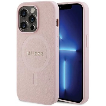 GUESS GUHMP13LPSAHMCP iPhone 13 Pro 6, 1" pink hardcase Saffiano MagSafe (GUHMP13LPSAHMCP)